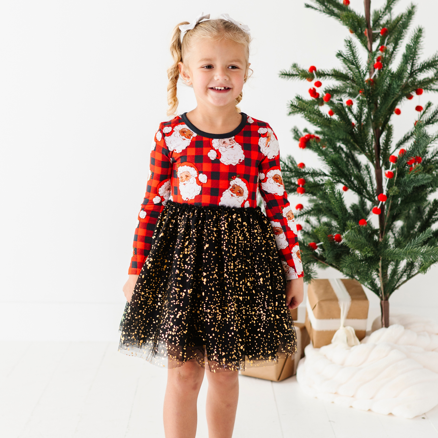 Checking It Twice Toddler/Girls Tulle Dress