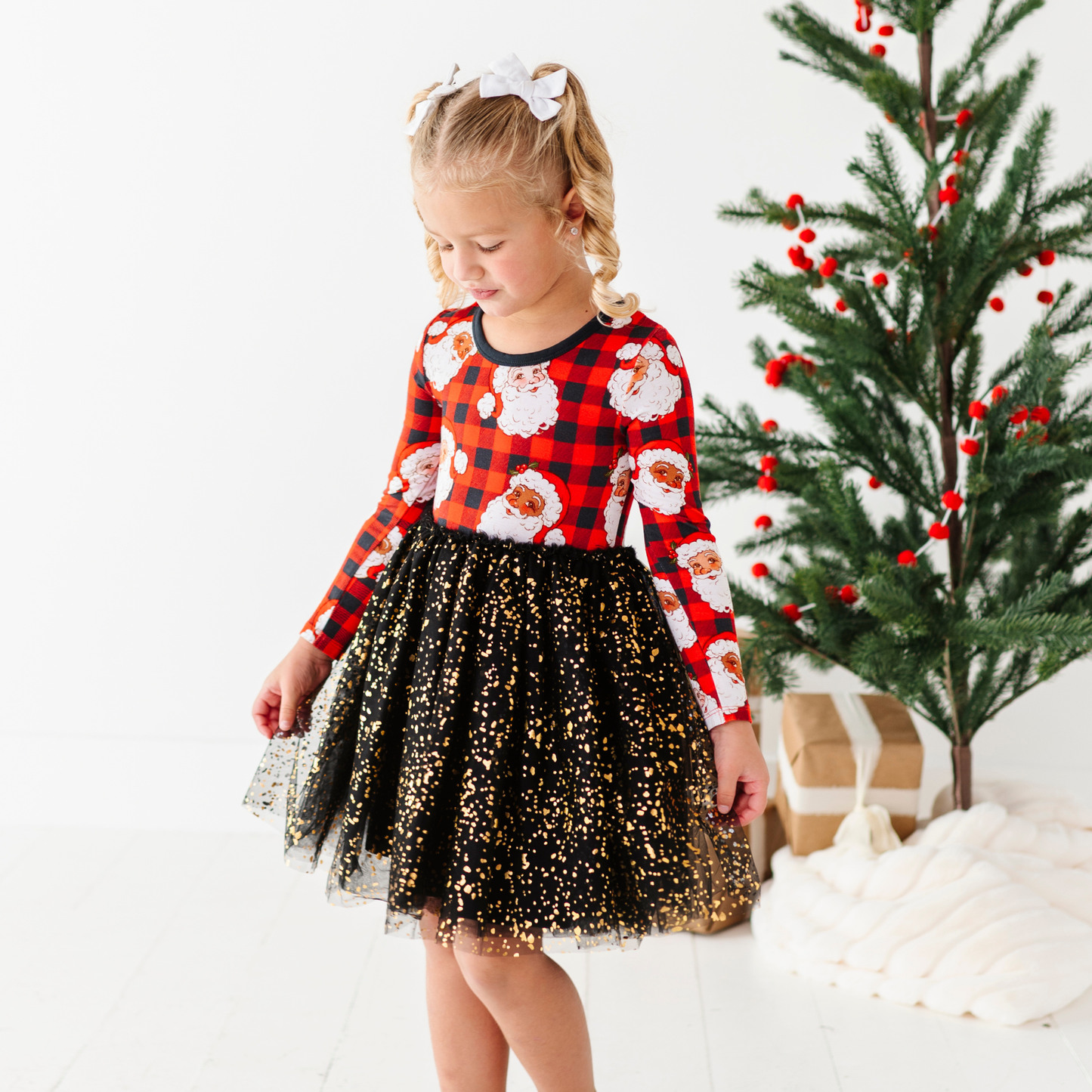 Checking It Twice Toddler/Girls Tulle Dress