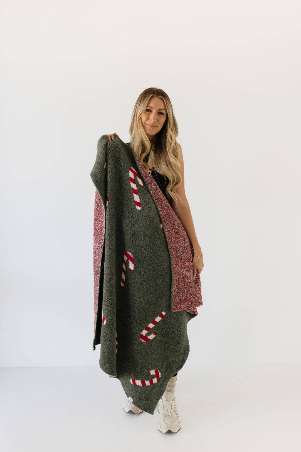 Plush Blanket | Candy Cane Lane