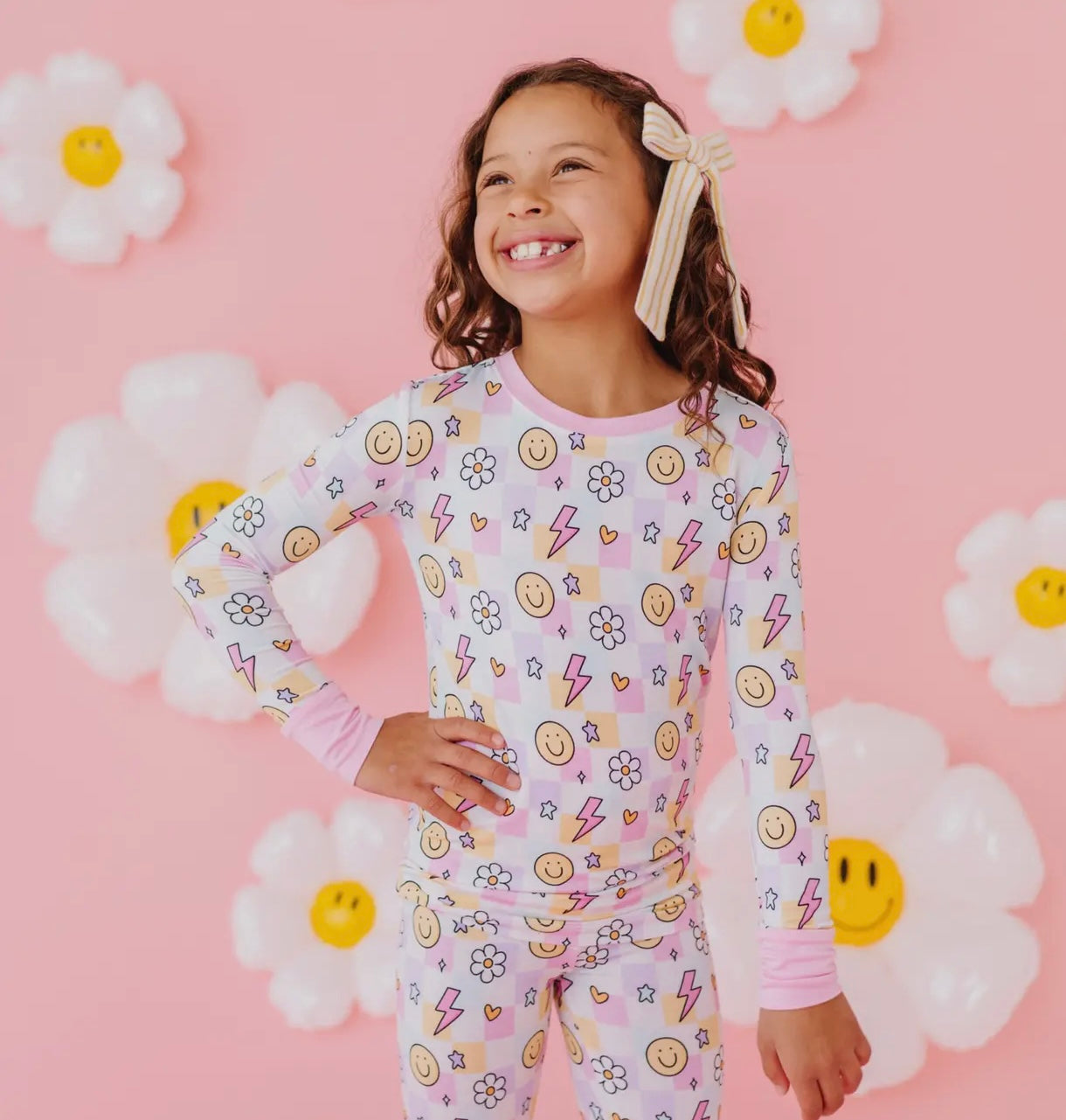 Daisy Checks 2 Piece PJ