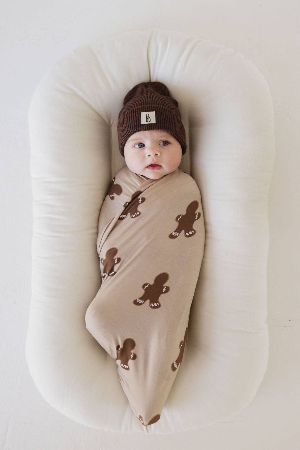Bamboo Swaddle | Gingerbread