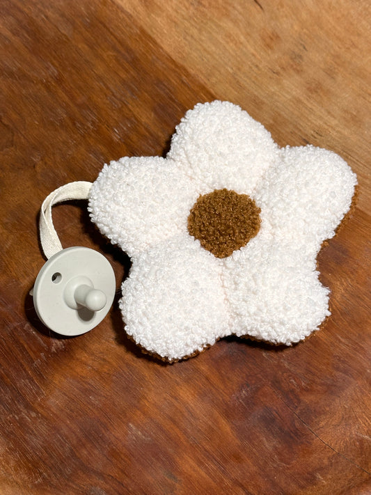 Flower Pacifier lovey