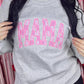 Pink Check Mama Crew