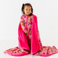 Pink Breakfast Plush Blanket
