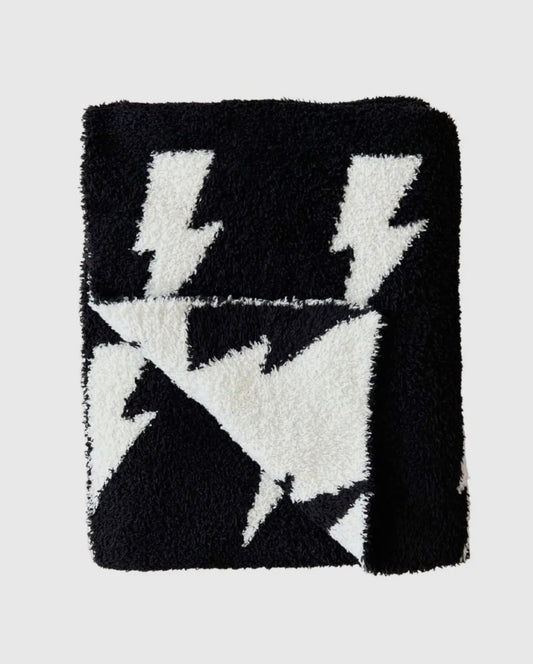 Lucy Lightning Plush Blanket
