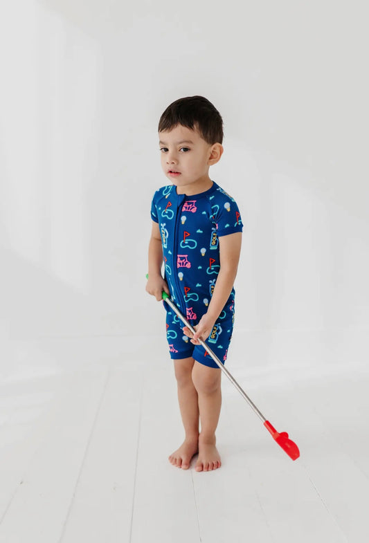 Neon Golf Shortie