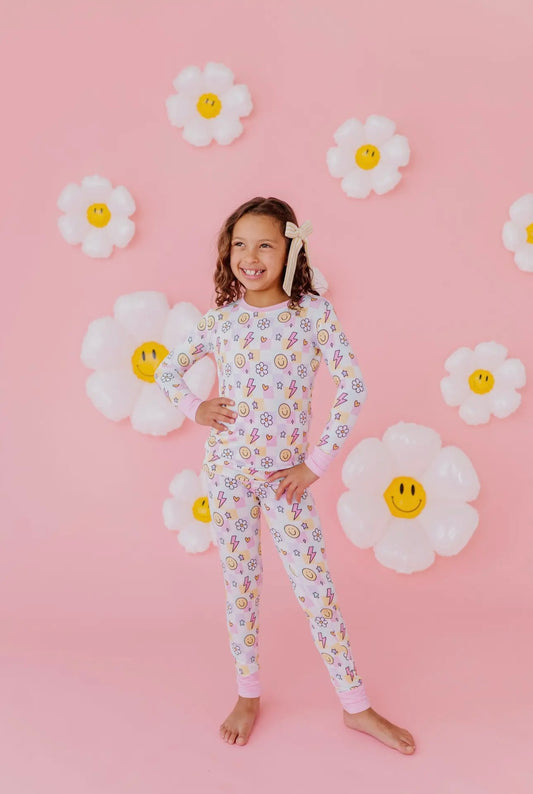 Daisy Checks 2 Piece PJ