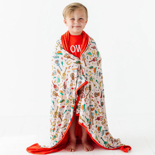 Cowboy  Dreams Bamboo Blanket